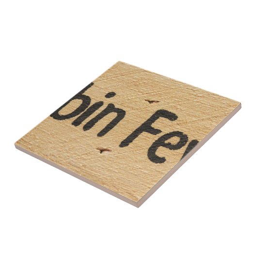 Kabelkoorts Tegeltje (Zijkant)