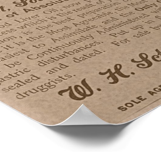 Kabelleverolie Poster (Hoek)