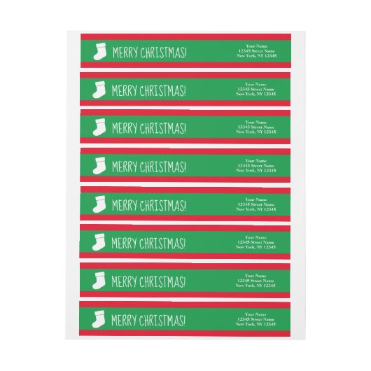 Kabelopjes met kerstsokrammel (Vel)