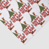 Kabelpapier voor kerstbosdieren tissuepapier (Detail)