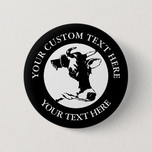 Kabelronde Button Klassieke tekst Kabeltekst