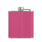 Kabelroze monogrammed Flask - Zodiac - Taurus Heupfles (Achterkant)