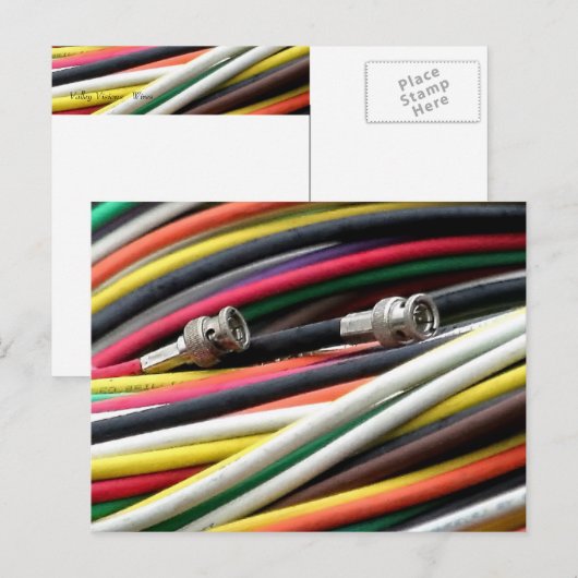 Kabels Briefkaart (Voorkant / Achterkant)