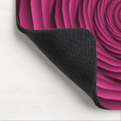 Kabels met coils in roze mousepad muismat (Hoek)