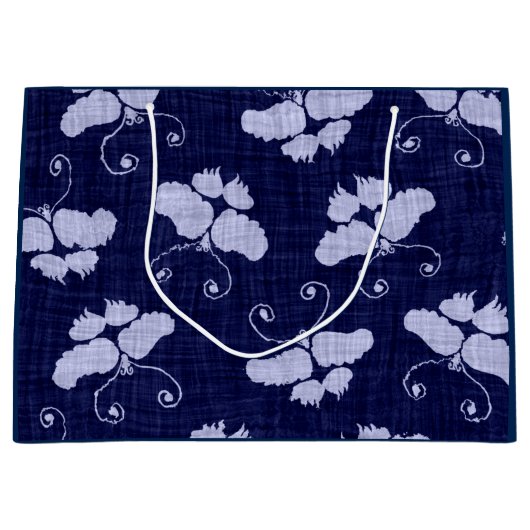 KABELS VAN LABEL IN BLAUW GROOT CADEAUZAKJE (Voorkant)