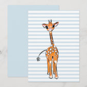 Kabelschotsen, safari-dieren kaart (Voorkant / Achterkant)