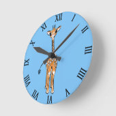 Kabelschotsen, safari-dieren ronde klok (Hoek)