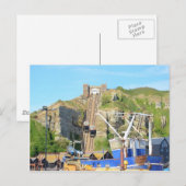 kabelsporen briefkaart (Voorkant / Achterkant)