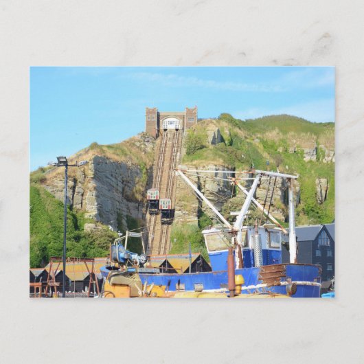 kabelsporen briefkaart (Voorkant)