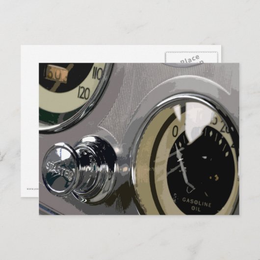 Kabelstartapparaat - Briefkaart (Voorkant / Achterkant)