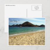 kabelstrand baby briefkaart (Voorkant / Achterkant)