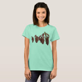 kabeltelefoonsignaal t-shirt (Voorkant volledig)