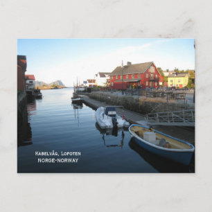 Kabelvåg, Lofoten Postkort Briefkaart