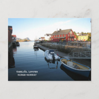Kabelvåg, Lofoten Postkort Briefkaart