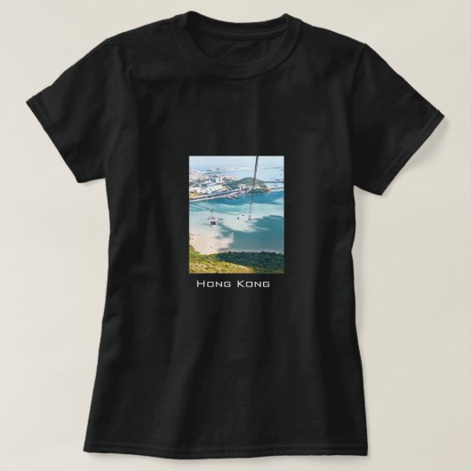 kabelvervoer in Hongkong T-shirt (Design voorkant)