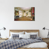 Kabinet de la Pendule (Klokkamer) (foto) Canvas Afdruk (Insitu (Slaapkamer))