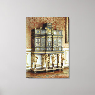 Kabinet-Louis XIV-juwelen, Gobelins Workshop Canvas Afdruk