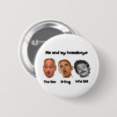 Kabinet Obama Ronde Button 5,7 Cm (Voorkant /achterkant)