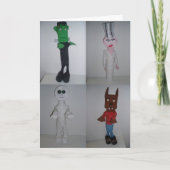 "Kabinet of the Undode" Kaart van de heer Houtwe (Voorkant)