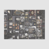 Kabinet van de Curiosities Shelves Tissuepapier (Voorkant)