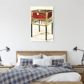  kabinet van de Tutankhamun Canvas Afdruk (Insitu (Slaapkamer))
