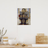 kabinet van het electoraat, c.1704 (ebony, poster (Keuken)