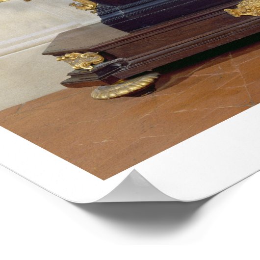 kabinet van het electoraat, c.1704 (ebony, poster (Hoek)