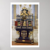 kabinet van het electoraat, c.1704 (ebony, poster (Voorkant)