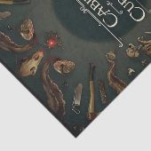 Kabinet van het Poster van de Curiosities Tissuepapier (Detail)