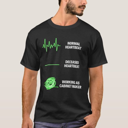 Kabinetmaker arbeider Kabinetmaker Carpenter T-shirt (Voorkant)