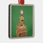 Kabinetsklok, c.1766 metalen ornament (Rechts)