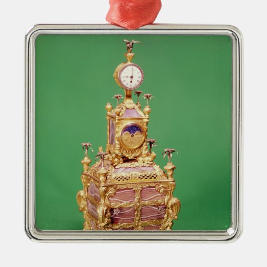 Kabinetsklok, c.1766 metalen ornament (Voorkant)