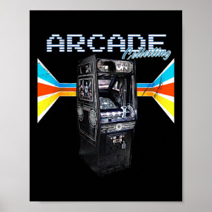 Kabinetsmachine 1970 1980 1990 Videogame Collecti Poster