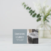 Kabinetten Tegenhangers Graniet Marmer Visitekaartje (Staand voorkant)