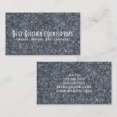 Kabinetten Tegenhangers Graniet Marmer Visitekaartje (Voorkant / Achterkant)