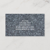 Kabinetten Tegenhangers Graniet Marmer Visitekaartje (Achterkant)