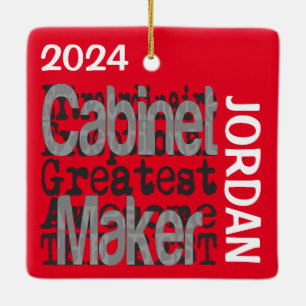 Kabinettenmaker Extraordinaire CUSTOM Keramisch Ornament