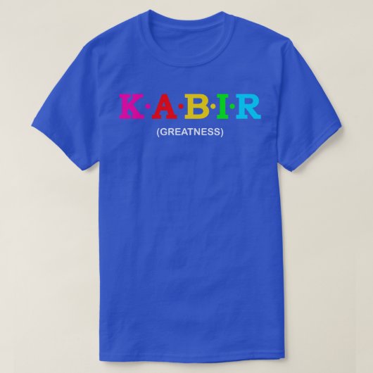 Kabir Greatness 2 T-shirt (Design voorkant)