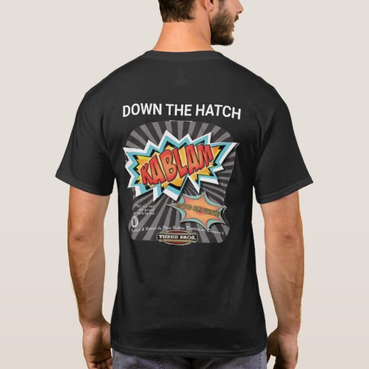 Kablam Down the Hatch T-shirt (Achterkant)