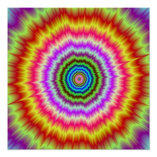 Kaboom! Het Zazzle Perfect Poster (Voorkant)