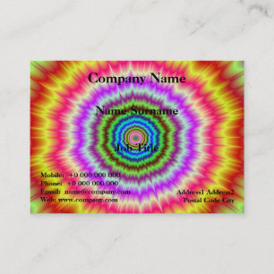 Kaboom!! Kaart Visitekaartje