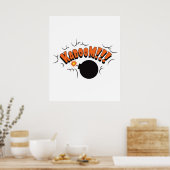 Kaboom Pop Art Graphic Poster (Keuken)
