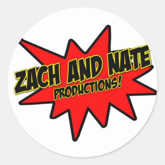 kaboom sticker (Voorkant)