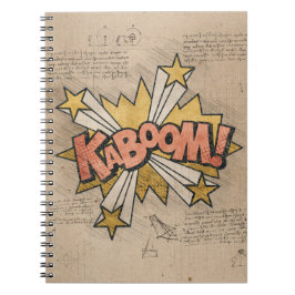 KABOOM! stripboek Steampunk Pop Notitieboek
