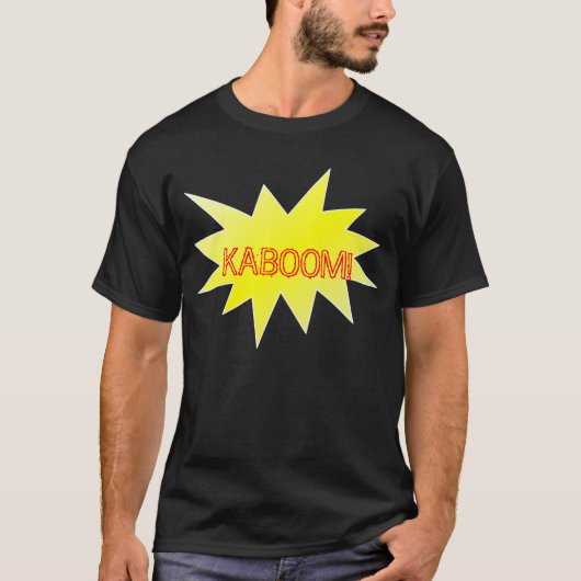 kaboom t-shirt (Voorkant)