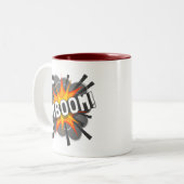 KABOOM! TWEEKLEURIGE KOFFIEMOK (Voorkant links)