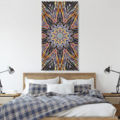 Kaboomm! 21x40 Canvasprint Canvas Afdruk (Insitu (Slaapkamer))