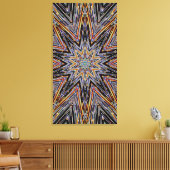 Kaboomm! 21x40 Canvasprint Canvas Afdruk (Insitu (Woonkamer))