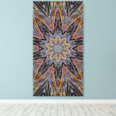 Kaboomm! 21x40 Canvasprint Canvas Afdruk (Insitu (Houten vloer))