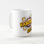 Kabooom Comic Koffiemok (Voorkant links)